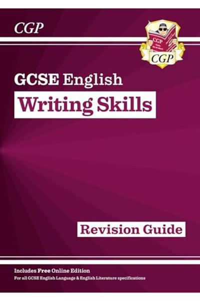 Coordination Group Publications Ltd CGP دليل دراسة مهارات الكتابة باللغة الإنجليزية في امتحان GCSE للصف 91