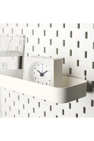 woodhub Skadıs Çok Amaçlı Pano Parçası Çelik Raf Genişlik: 28 cm Derinlik: 9 cm Yükseklik: 3 cm