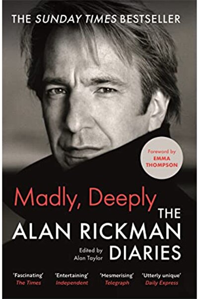 Harper Collins Madly Deeply The Alan Rickman Diaries
