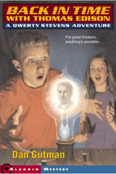 Simon Schuster العودة إلى الزمن مع توماس إديسون مغامرة كويرتي ستيفنز