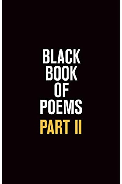 Simon Schuster الكتاب الأسود للقصائد الجزء الثاني