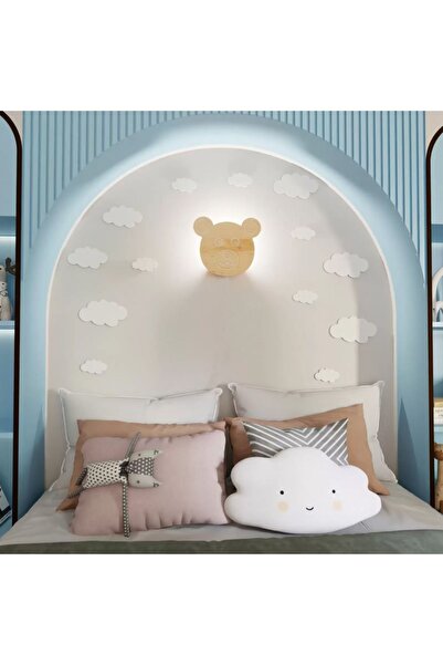 SimaAvize Çocuk Şarjlı Aplik/Gece Lambası - Gün Işığı