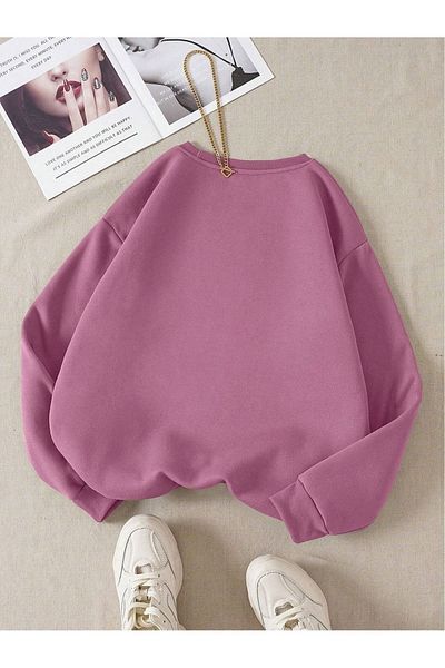 Machetta Unisex Oversize Χειμερινό Φούτερ - Φούτερ με λαιμόκοψη
