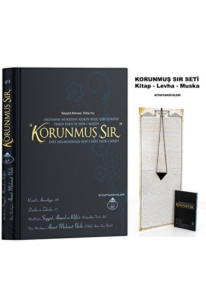 kitaptakipcileri Korunmuş Sır Seti Ahmet Rıfai Cübbeli Ahmet Hoca Sırrıl Masu...