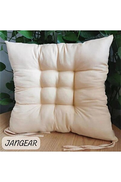 Makrome Pernă pentru scaun de lux de 40 cm, țesătură șters