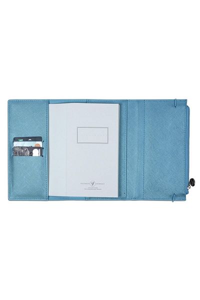 Victoria's Journals 7363 Vj Zipco Blue Clutch - 9.6x16.6 cm, 80 gr, 96 yp.drawing