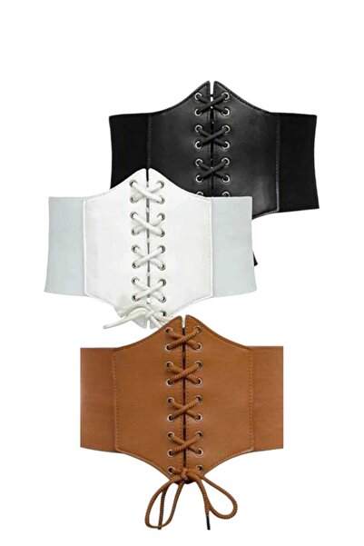 modaes butik 3lü set korse Kemer