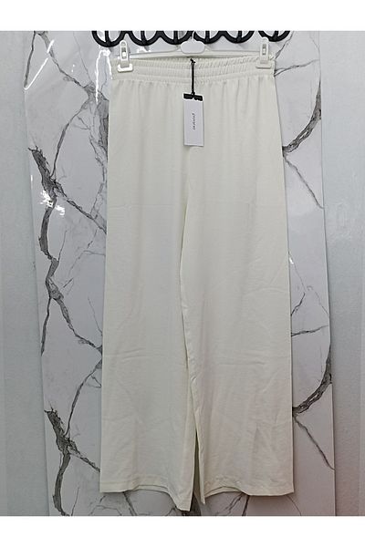 Puane Pantaloni de damă de mărime mare cu talie înaltă și elastic - Potrivire confortabilă 18197