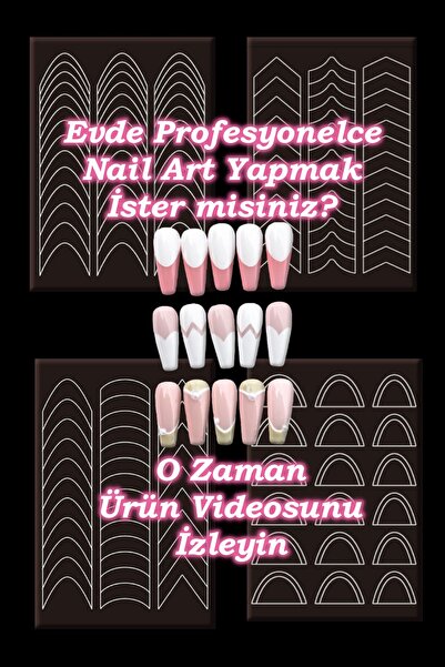 Easy Beauty Kendinden Yapışkanlı Sticker Sınırsız Dizayn Nail Art Tırnak Süsleme
