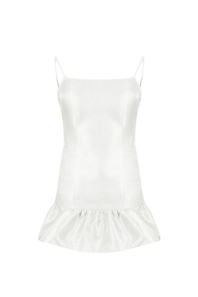 Rheme And Fons Özel Tasarım Couture İnce Askılı Glop Balen Destekli Straplez ...