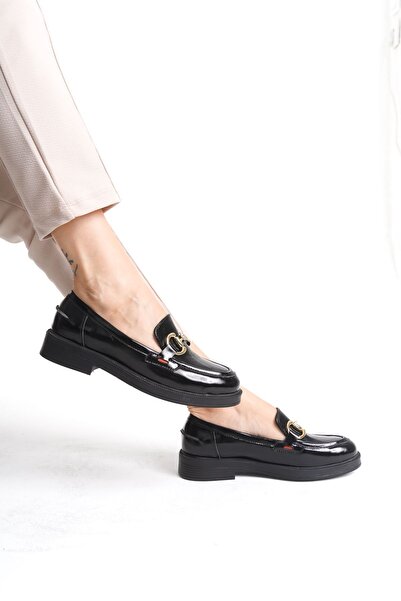 ERNİLA SHOES HAKİKİ DERİ TOKALI LOAFER AYAKKABI