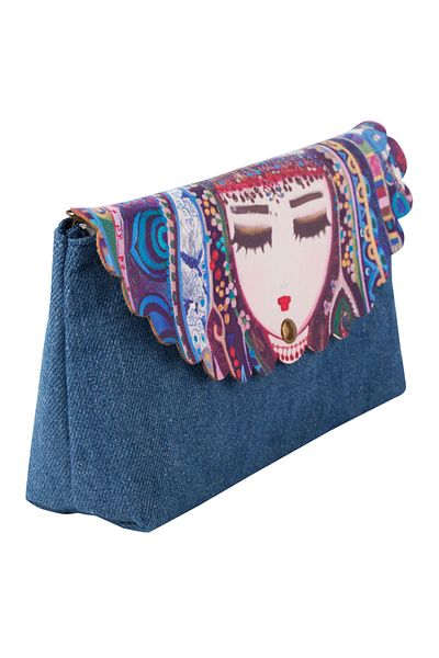 Biggdesign Blue Water Small Bag by Canan Barber