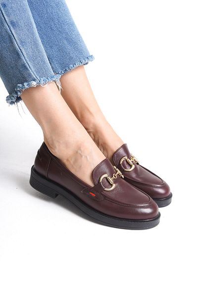 ERNİLA Pantofi Ernila - Pantofi de dama din piele naturala cu catarama