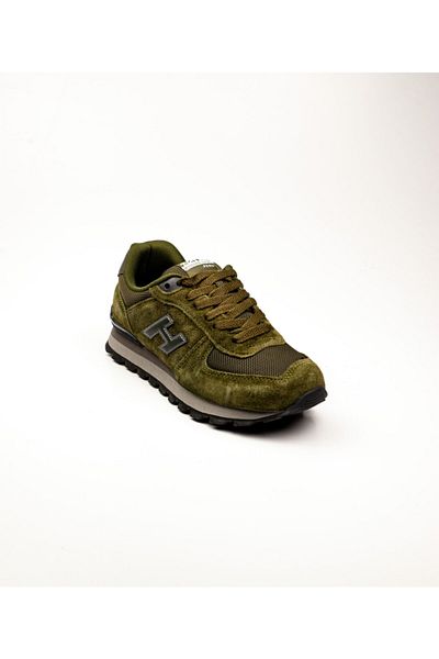 Hammer Jack 19250 Peru Khaki Δερμάτινα Unisex Sneaker Παπούτσια Khaki-40