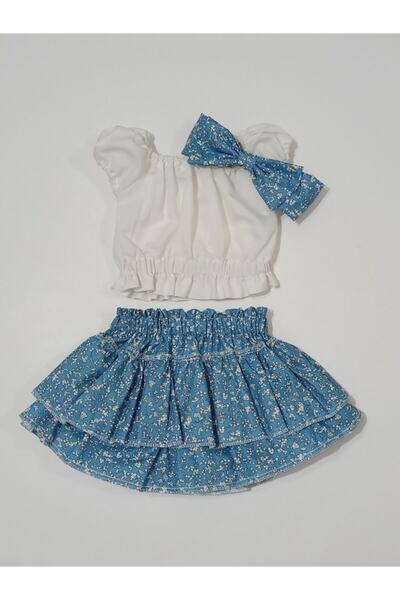 moms and babies Girl's Baby Pantyhose Bustier Skirt Set 0-2 Years