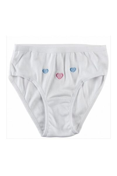 Tutku Girl's White Panties 5 Pieces 0821