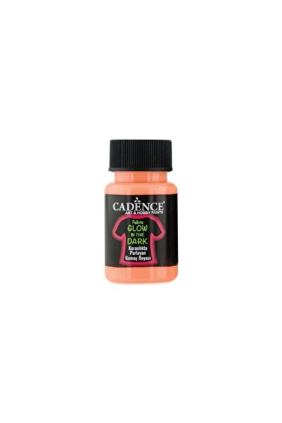 Cadence Gece Parlayan Kumaş Boya - Turuncu - Glow In Dark 50ml