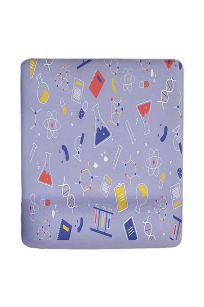 Onartem Oval Chemistry Mouse Pad - With Wrist Support