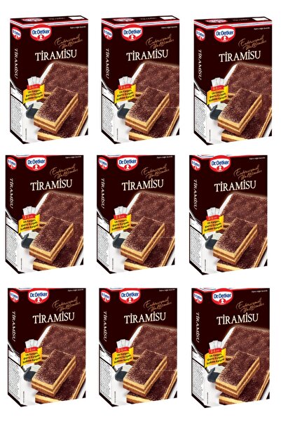 Dr. Oetker Tiramisu 355 Gr X 9 Adet