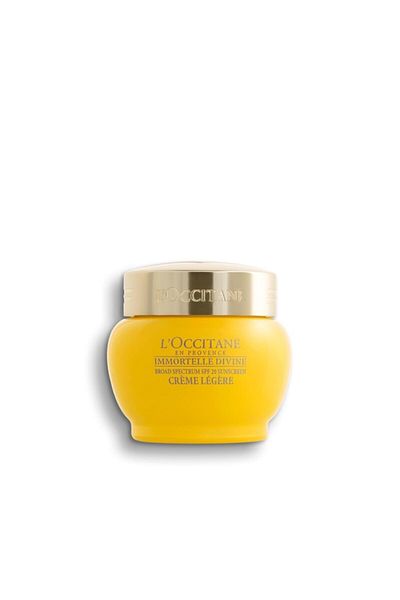 L'Occitane Immortelle Divine Cream Color Spf 20 - Light Texture 30 Ml