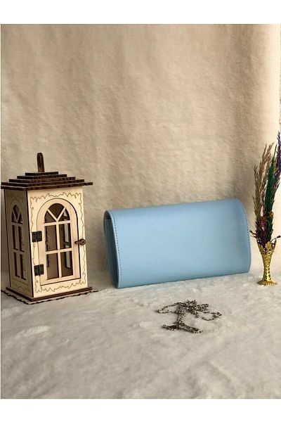efnanstore Μπλε βραδινό φόρεμα Clutch Bag