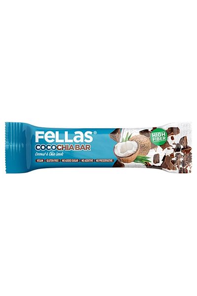Fellas 40 g Cocochia Bar with Walnut and Chia Seeds India