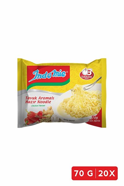 İndomie Indomie 20'li Tavuk Aromalı Hazır Noodle Paket