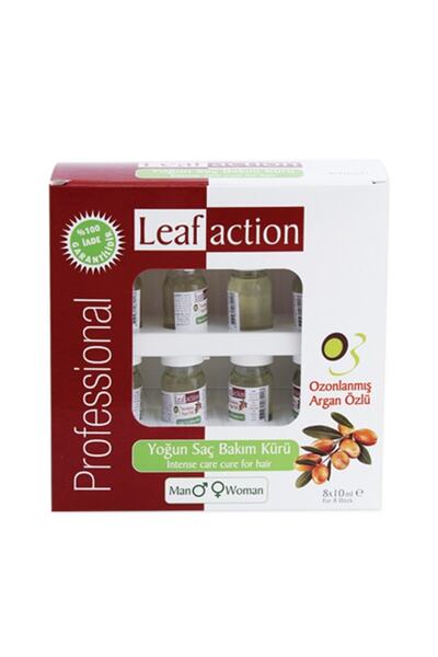 Leaf Action Leafaction Ozonlanmış Argan Özlü Yoğun Saç Bakım Kürü