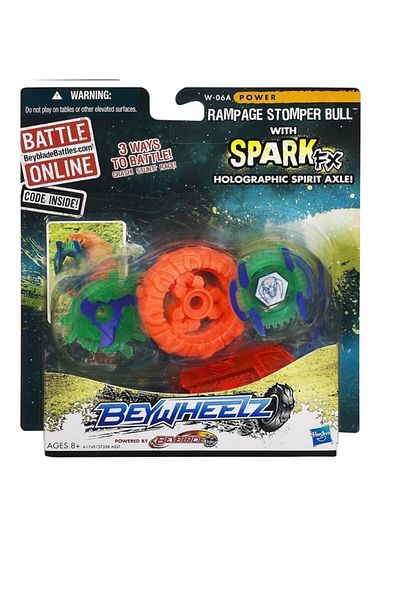 Hasbro Hasbro Beywheelz W-06 A Rampage Stomper Bull Battler - 37358-A1749 Zncm