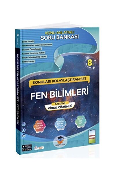 Zeka Küpü Yayınları Zeka Küpü 8.sınıf Fen Bilimleri Konu Anlatımlı Soru Banka...
