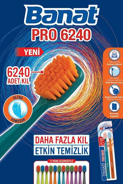 Banat Pro 6240 Ultra Soft Toothbrush