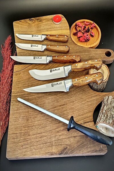 SürLaz Bıçak Seti Sebze, Meyv  Et Doğrama Yüzme Bıçağı