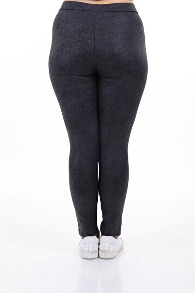 Piano Luce Schık Women's Large Size Power Lycra Fabric Leggings Pants