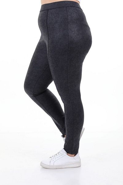 Piano Luce Schık Women's Large Size Power Lycra Fabric Leggings Pants