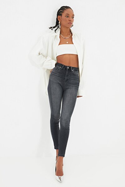 Trendyol Collection Jeans - Grau - Skinny