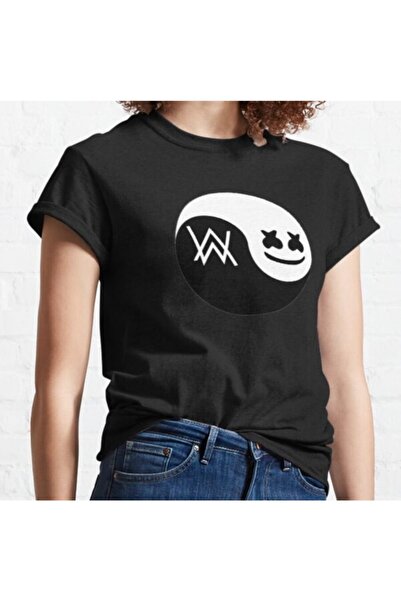GALASHOP تيشيرت ألان ووكر مارسميلو أسود موديل 72