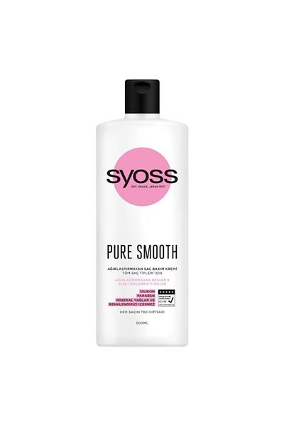 Syoss Pure Non-Weighting Conditioner 500 Ml