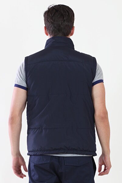 ModaCanel Мода Canel Синій жилет з флісовою підкладкою
