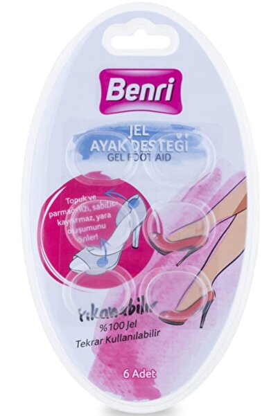 Benri Koruyucu Jel Ayak Pedi 6 Adet
