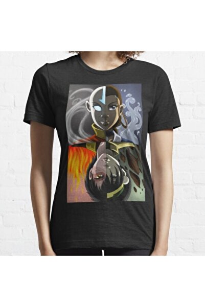 Avatar The Last Airbender 2 Men's Black T-Shirt Model 33