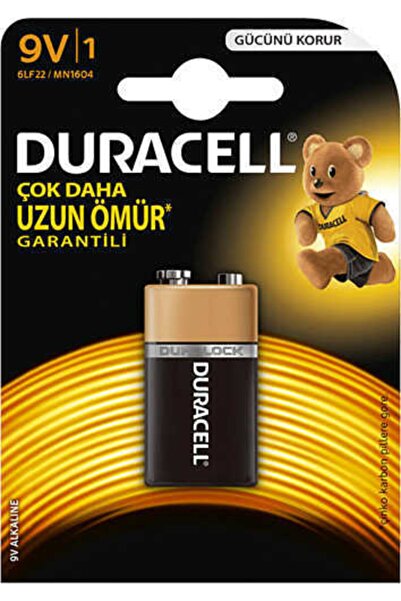 Duracell 9 V Pil