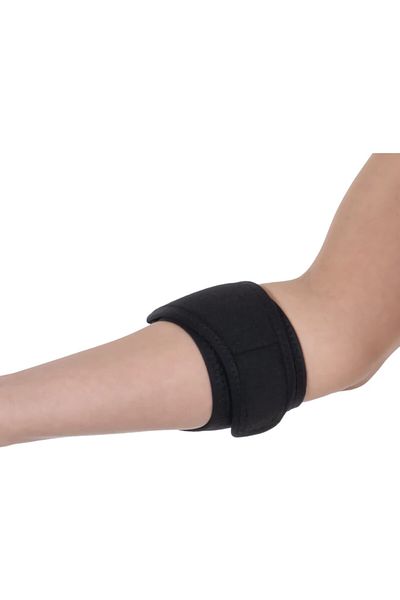 RAJ Silicone Supported Epicondylitis Bandage - Tennis and Golfer Elbow