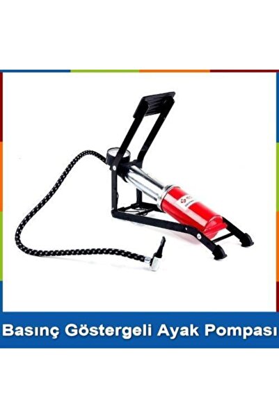 FırsatVar Ayak Pompası: Bisiklet Ve Motosiklet Lastikleri Için Pratik Tekerle...
