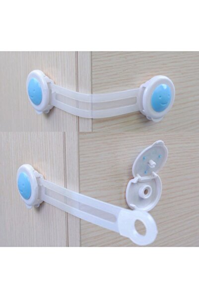 FırsatVar 4 Pieces Child Lock and Drawer Protector Cabinet Door Set