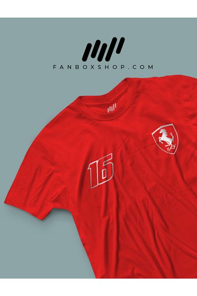 FANBOX SHOP تي شيرت تشارلز لوكلير 16 كروم سيريز