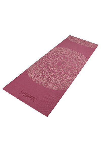 Liveup LS3231C 6mm PVC Yoga Mat Fuşya