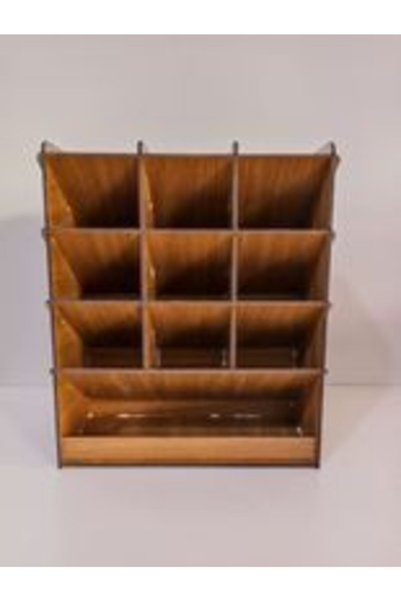 Ağaçistan Pen Holder Organizer Walnut