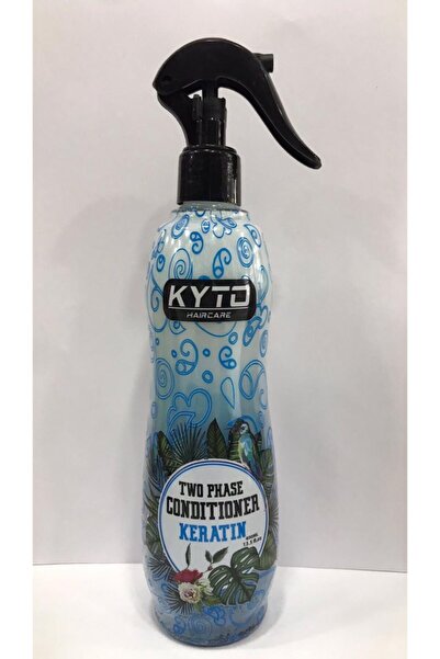 kyto Çift Fazlı Fön Suyu Mavi Keratin 400 ml