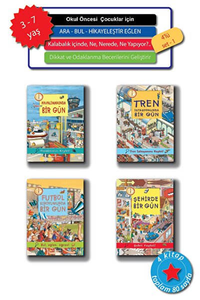 TÜRKİYE İŞ BANKASI KÜLTÜR YAYINLARI 3 - 7 Yaş Okul Öncesi Ve Okul Çağı Için A...