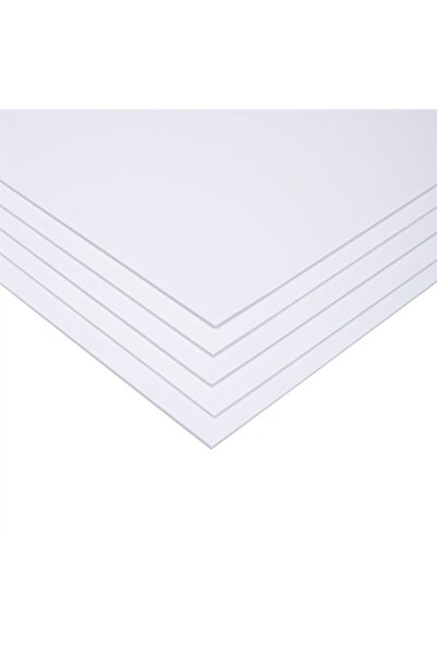 KRAF Fotoblok Straforlu Maket Kartonu 2 Mm 50 X70 Cm Beyaz 10 Lu Paket